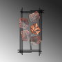 Wallity Daiyu 4 Accesorio Decorativo de Pared de Metal Multicolor
